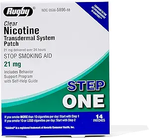 Rugby Clear Nicotine Patches