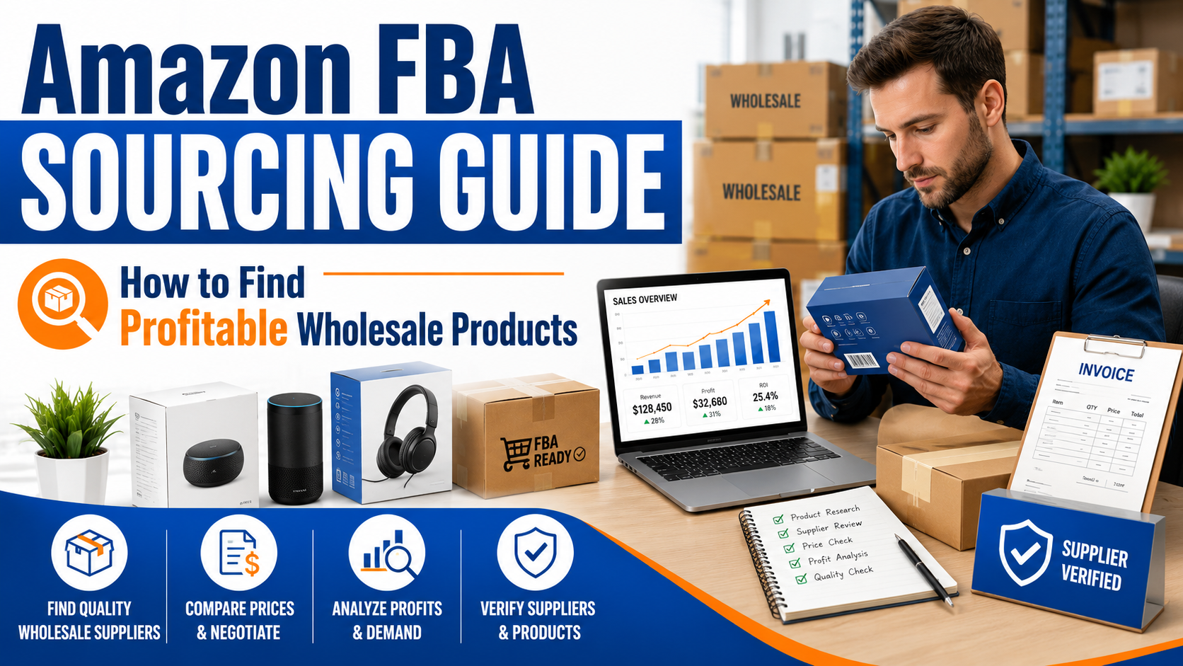 Amazon FBA Sourcing Guide: How to Find Profitable Wholesale Products