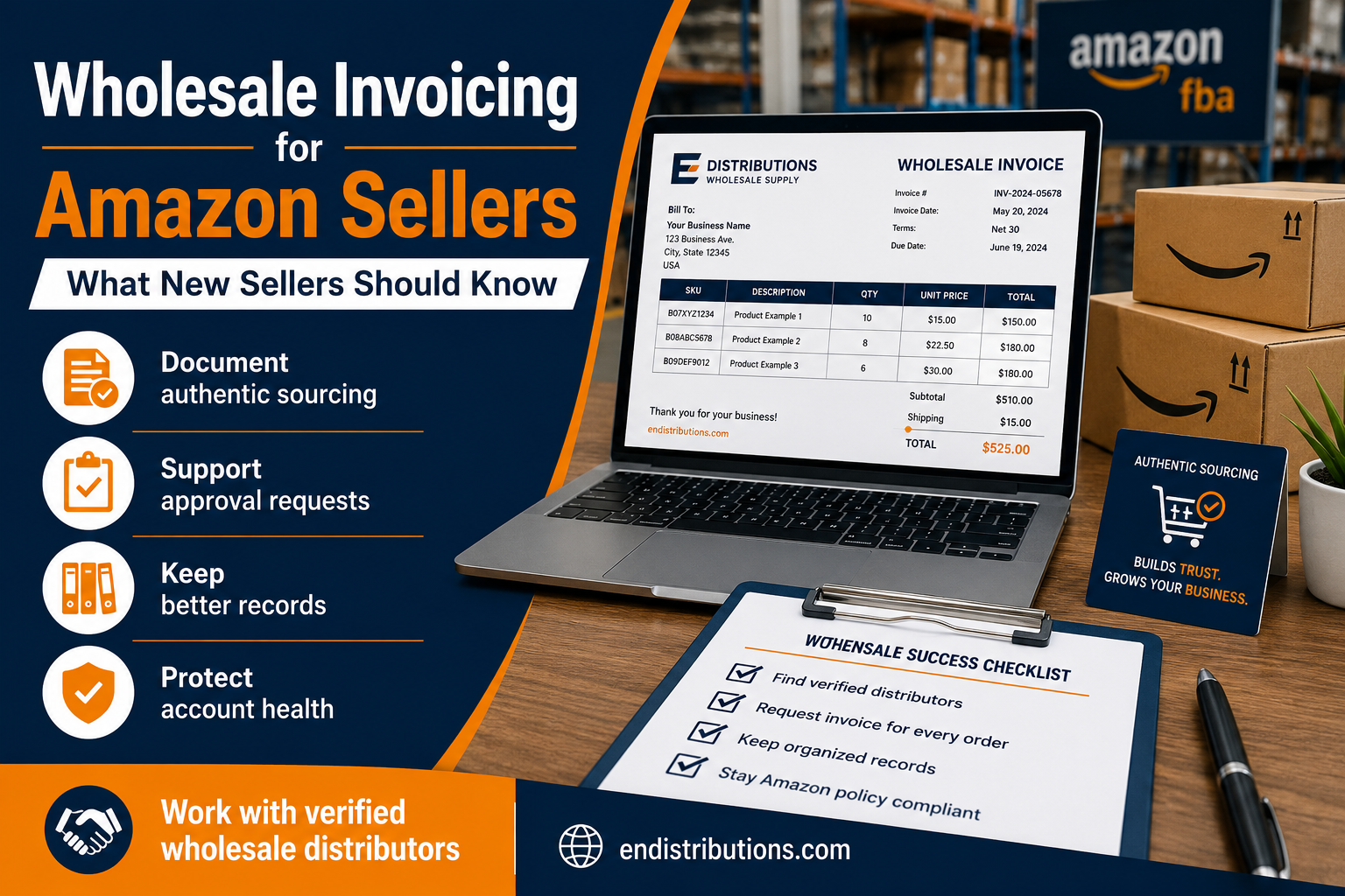 Wholesale Invoicing for Amazon Sellers 2026 Guide