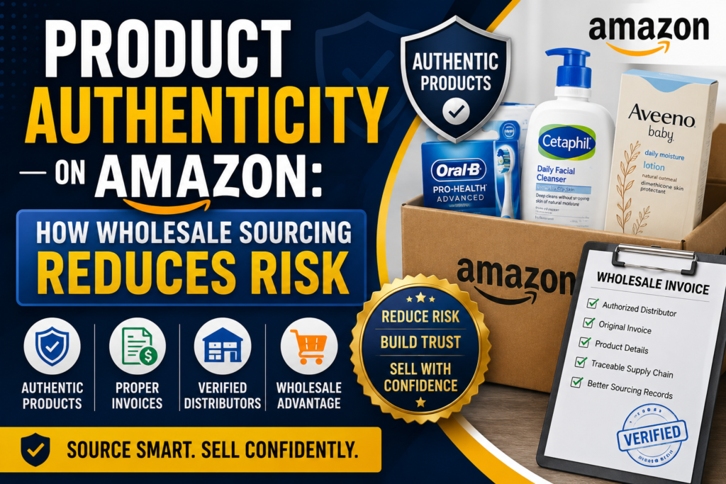 Product Authenticity on Amazon How Wholesale Sourcing Reduces Risk