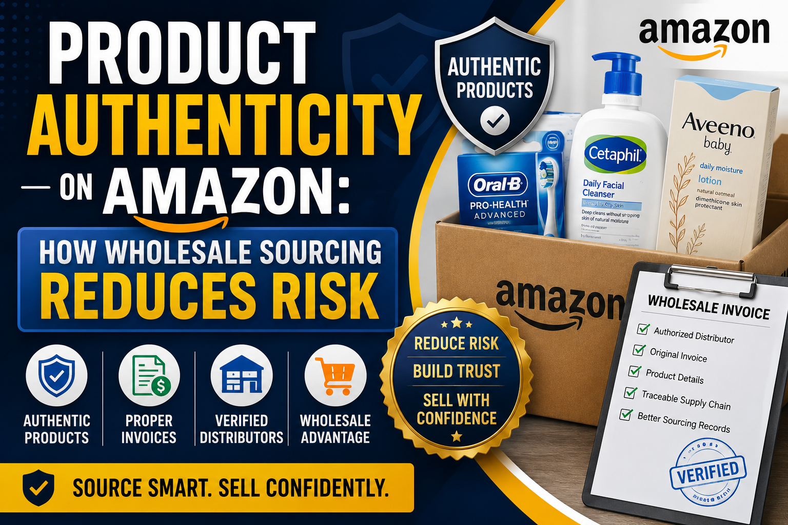 Product Authenticity on Amazon How Wholesale Sourcing Reduces Risk