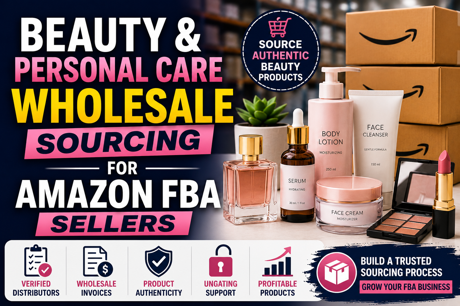 Beauty & Personal Care Wholesale Sourcing for Amazon FBA Sellers