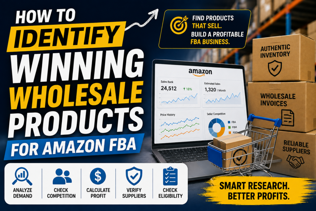 winning wholesale products for Amazon FBA